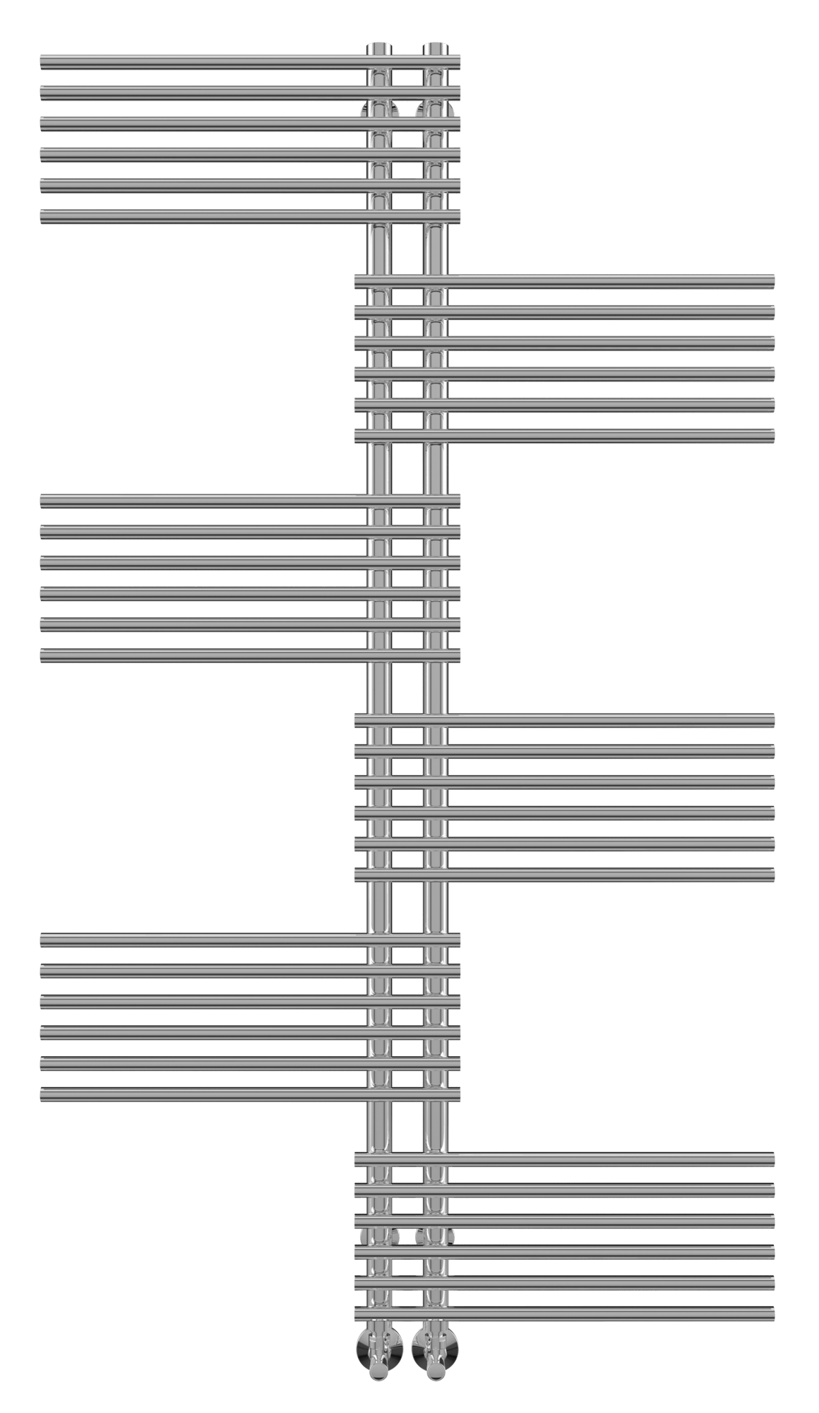 4620768886683 ЛЮКС Европа П36 500х1596 (6+6+6+6+6+6) Полотенцесушитель TERMINUS Нержавеющая сталь - Вид №1