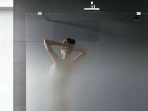 Vitrealspecchi Стекло с постепенным сатинированием для стен душевых Madras® progressivi