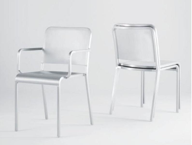 Emeco Алюминиевый стул с подлокотниками 20-06™ sun-id-1503703 - Вид №2