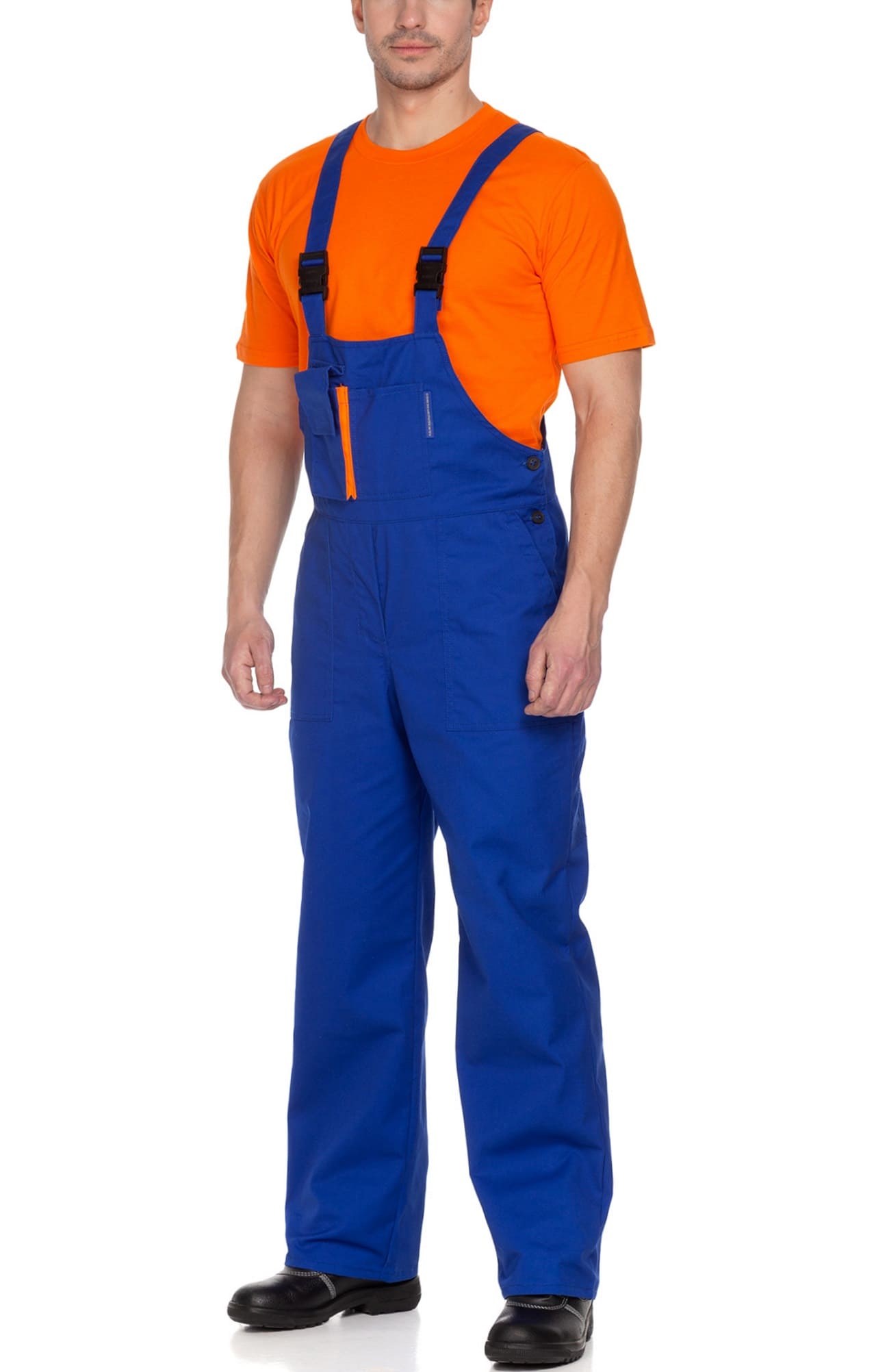 65620 Полукомбинезон "Эксперт-2" василек  Летняя спецодежда  размер 52-54/182-188  - Вид №2