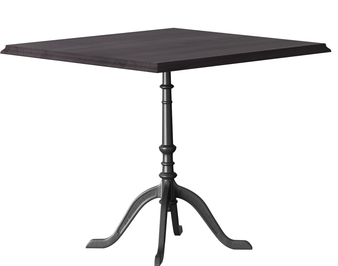 Квадратный стол из массива дерева со спицами horgenglarus GLORIA ARCH-00120274 - Вид №14