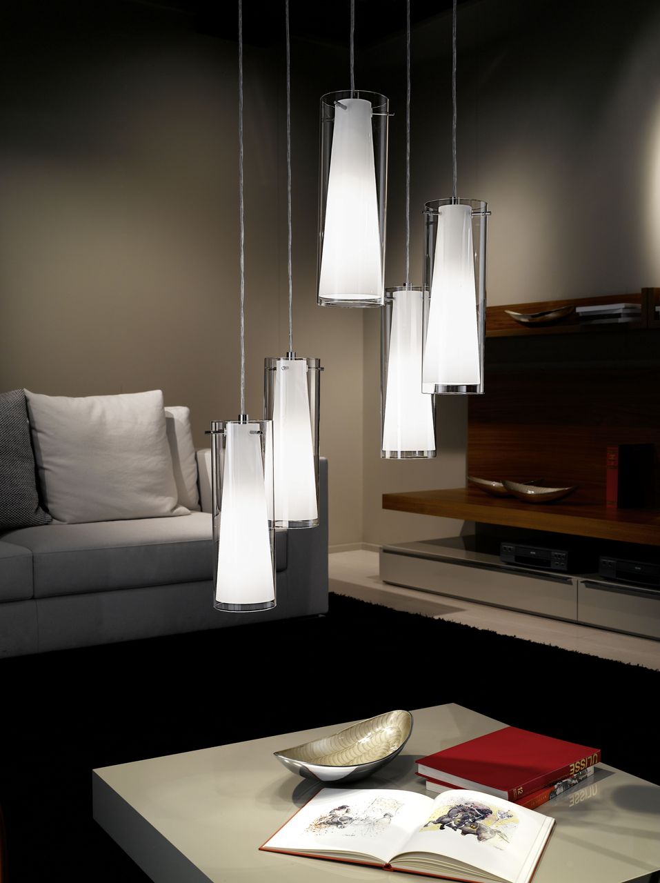 Подвесная люстра Eglo Pinto 93003 EGLO ДИЗАЙНЕРСКИЕ, PINTO 058057 Белый  - Вид №2