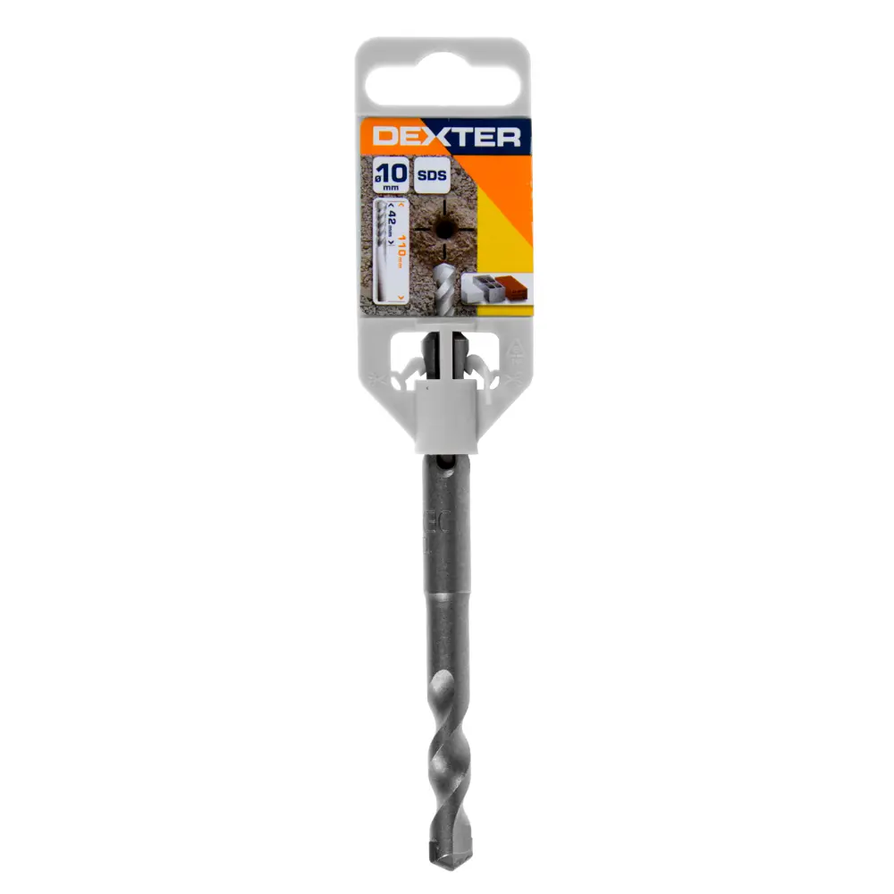 Бур по бетону SDS-plus 10х42х110 мм Dexter FD-A0188 16659563 STLM-2038893  - Вид №2