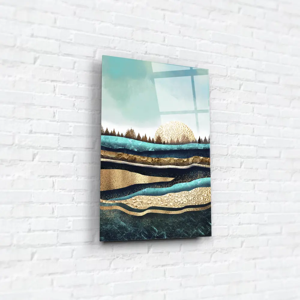 Картина на стекле «Таинственный лес 1» 40x60 см 82977322 STLM-2028461 ARTABOSKO  - Вид №3