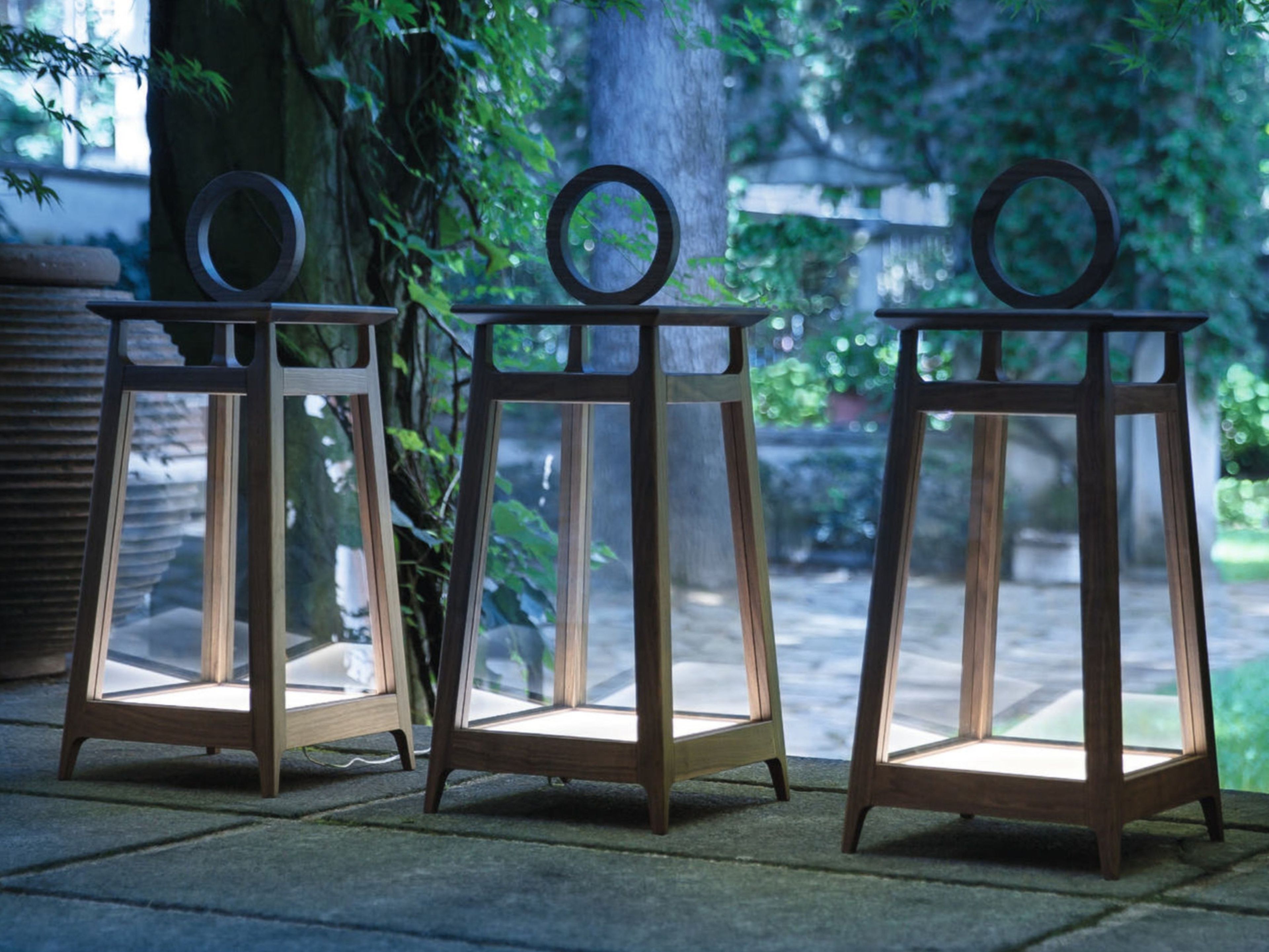 Напольный светильник грецкого ореха Porada Soul ARCH-00068828 - Вид №1