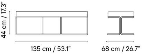 iSimar Садовая скамейка из стали и ткани Paradiso 8128 - Вид №1