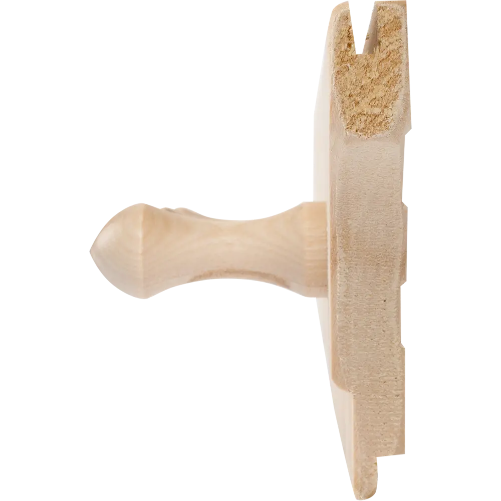 Santreyd Настенная вешалка из натуральной липы с 5 крючками 14603304 Без серии STLM-0980080 - Вид №2