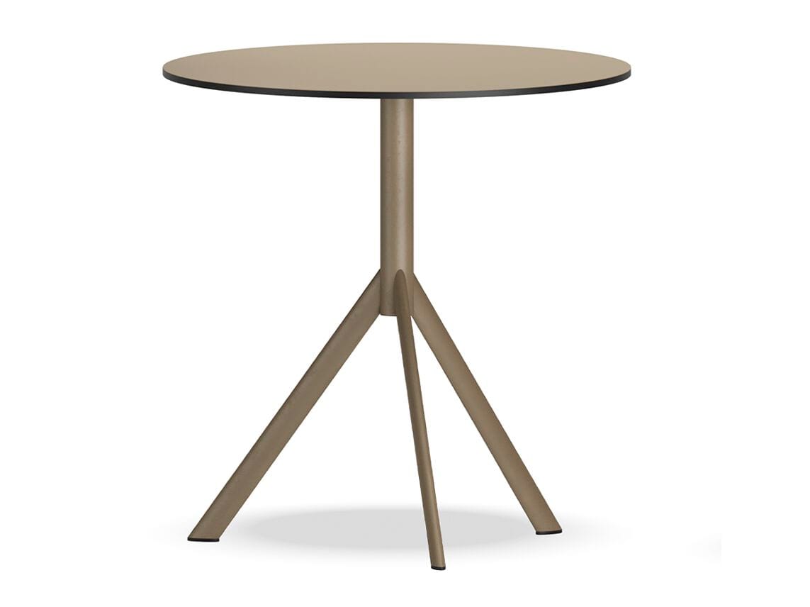 Стол с круглым откидным верхом из HPL с 3-спицевым основанием Infiniti Feluca ARCH-00098814