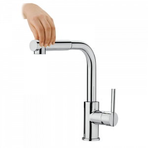 985900 BASIC/PREMIUM Выдвижной душ спрей Вечную раковина смеситель Хром GRB MIXERS