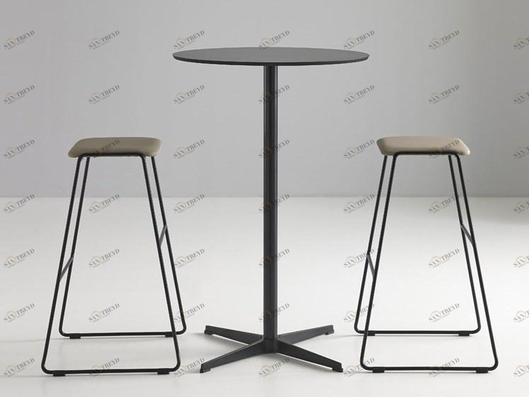 Mobboli Высокий табурет из саночной ткани со встроенной подушкой Hug 12 ta