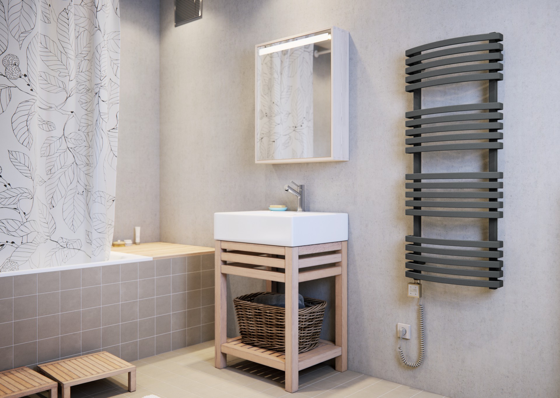 Полотенцесушители WGKIO150048 Kioto Terma 5.09  - Вид №2