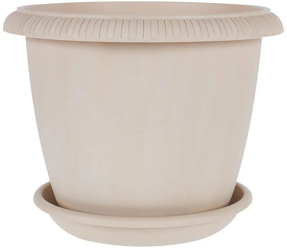 ТЕК.А.ТЕК Горшок Le Jardin золотой мрамор для комнатных растений и сада 11952517