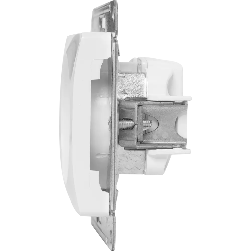 Розетка встраиваемая Systeme Electric Glossa без заземления цвет молочный 84693600 STLM-2173587 - Вид №2