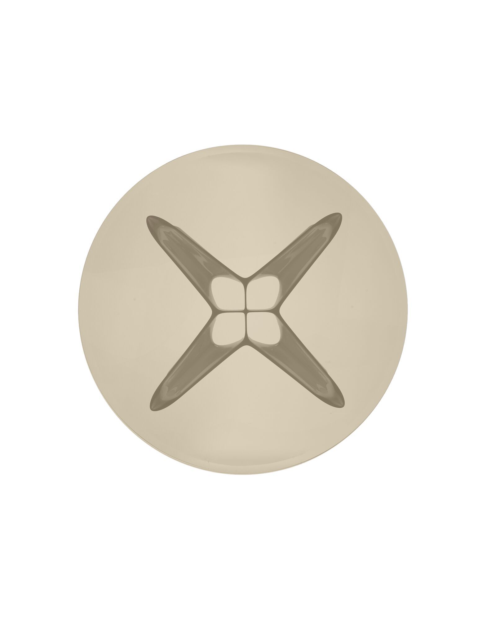 Круглый стол из хрусталя и инженерного пластика Kartell SIR GIO ARCH-00106990 - Вид №34