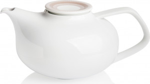 10609925 Furstenberg Чайник с ситечком Furstenberg "Флюен. Идеальные линии" 1,2л Фарфор