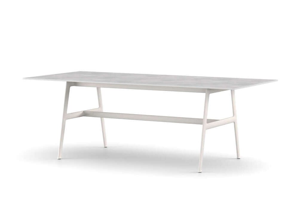 Прямоугольный садовый стол с керамической столешницей DEDON SEAX ARCH-00042765