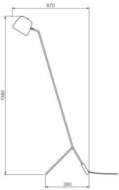Hind Rabii Светодиодный торшер из алюминия Ice sun-id-1375906 - Вид №7