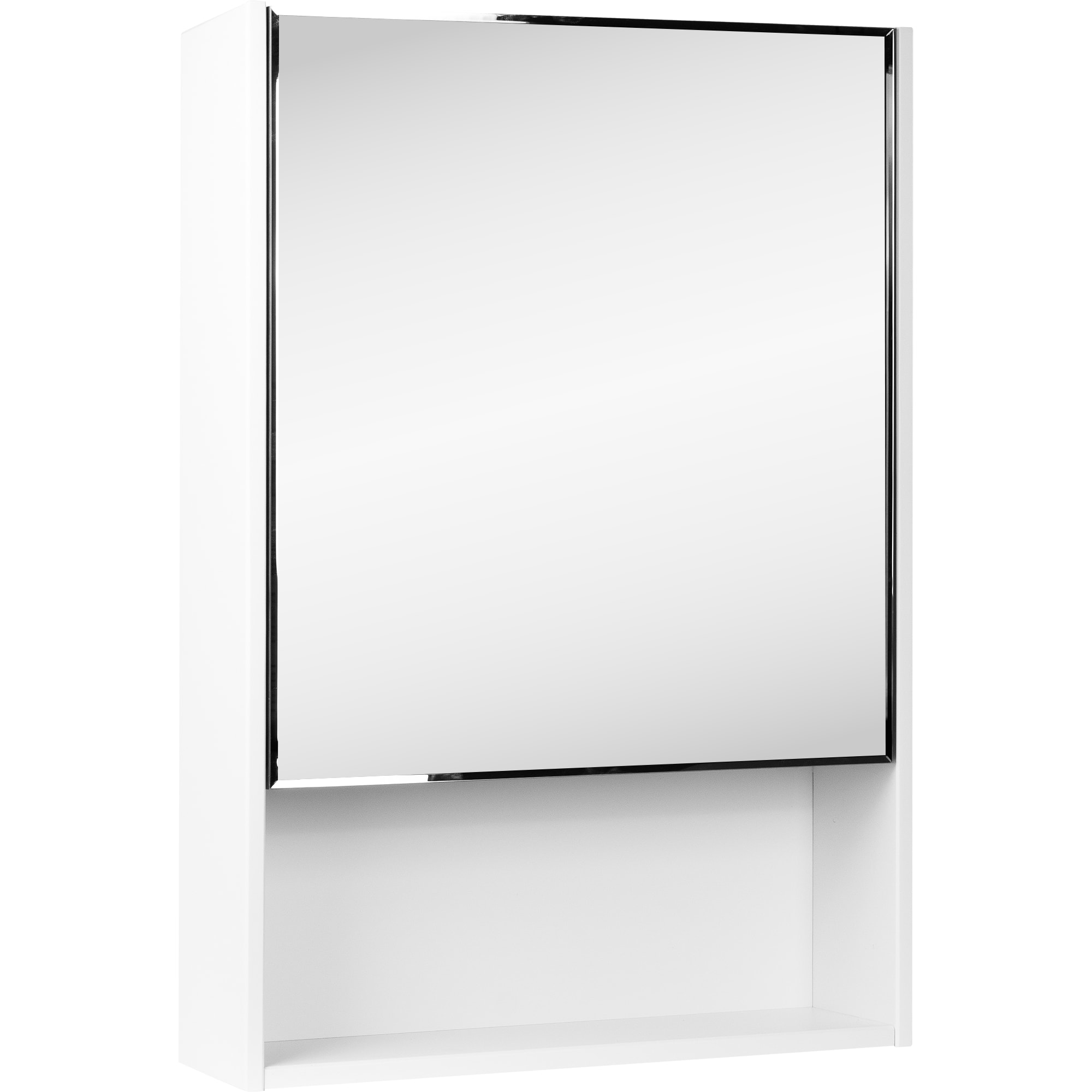 82403465 Шкаф зеркальный подвесной «» 60x80 см цвет белый Сведен Santreyd  - Вид №1