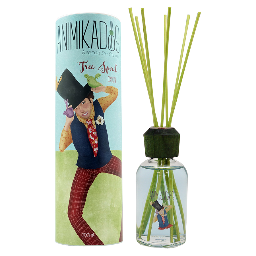 MK100GCAMGB Диффузор ароматический , animikados, free spirit, 100 мл Ambientair 