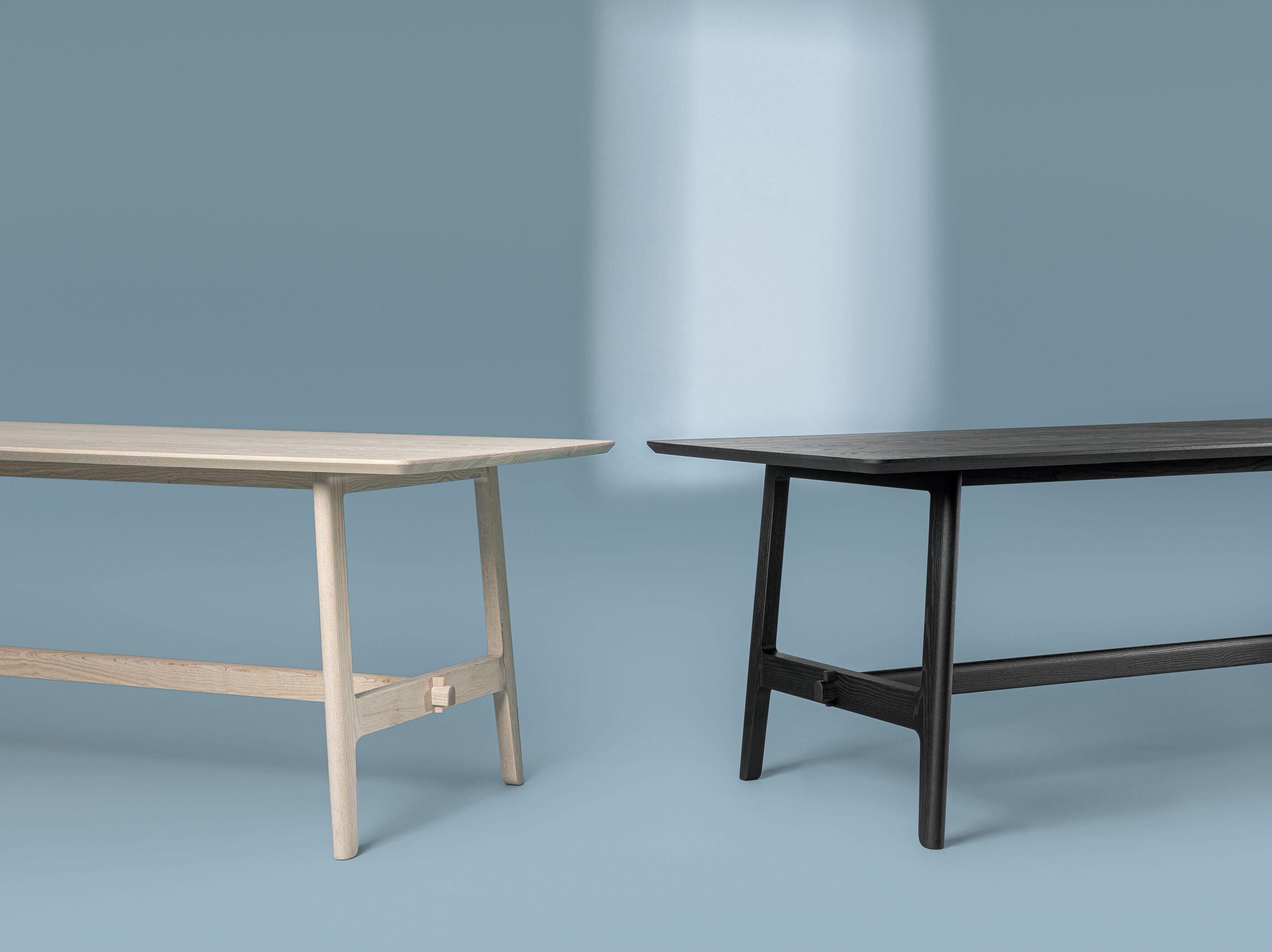 Прямоугольный обеденный стол из массива дерева ZEITRAUM VNA ARCH-00035414 - Вид №7