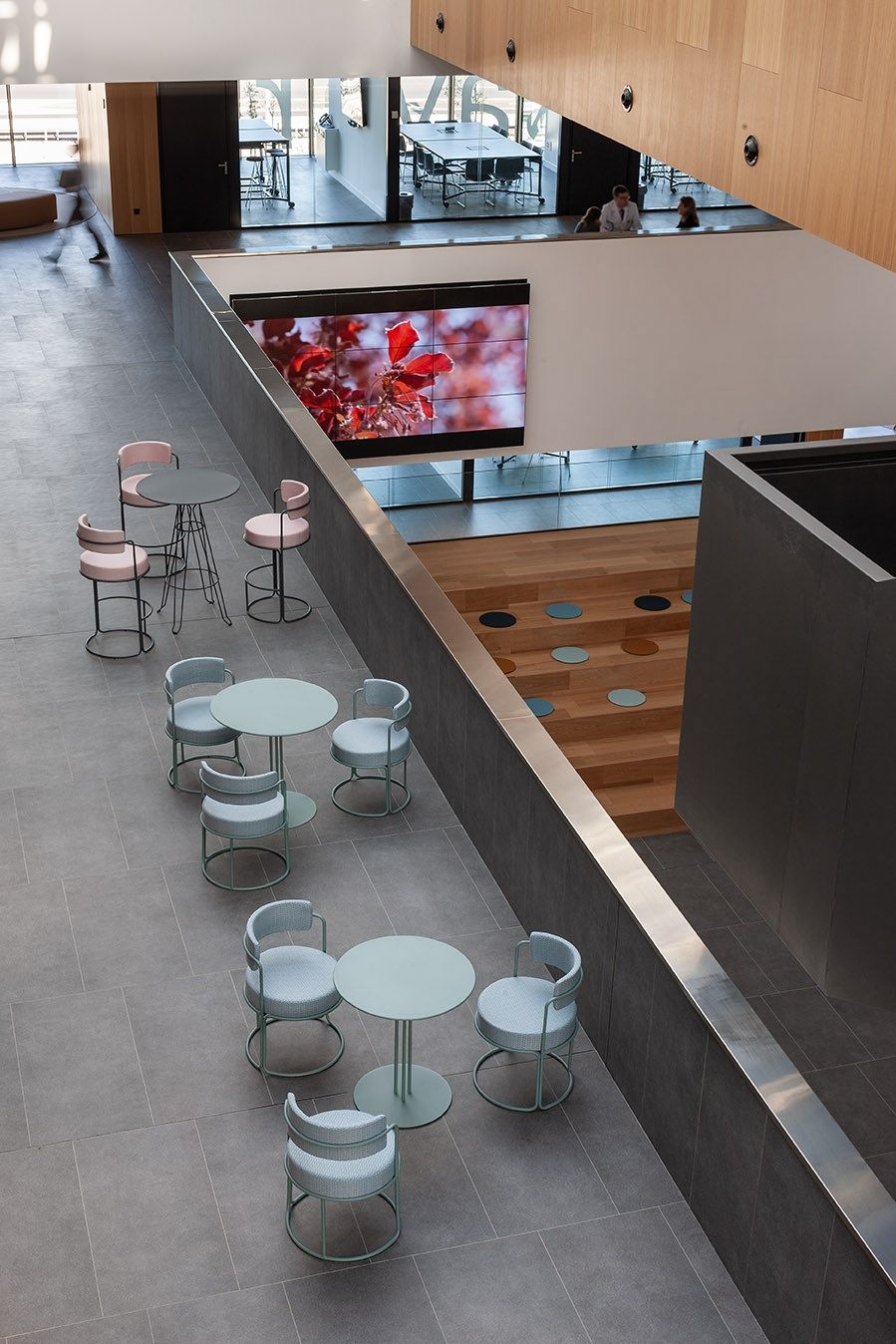 Стальной круглый садовый стол iSimar Paradiso ARCH-00098645 - Вид №8