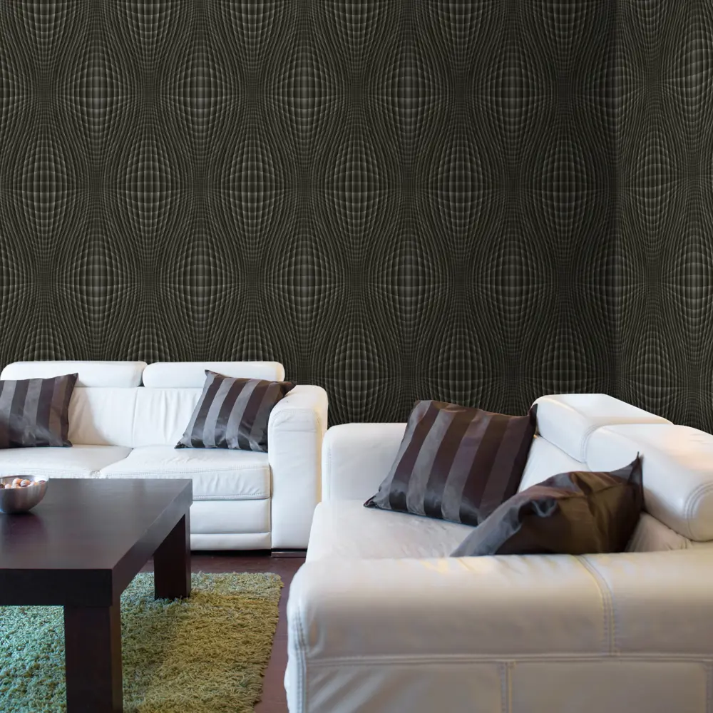 Обои флизелиновые Euro Decor Atmosphere чёрные 1.06 м 1139-05 82142258 STLM-2085474 - Вид №3