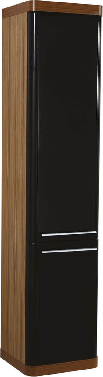 Высокий шкаф для фортепиано Афромозья-Глянцевый Черный / PI2180.01.FS Piano Creavit - Вид №1