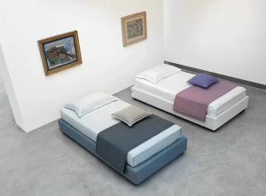 Casamania & Horm Одинарное мягкое сомье со съемной крышкой Isole figi