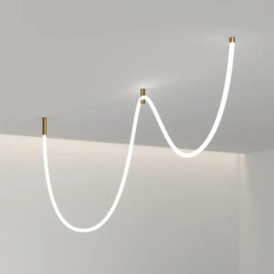 Светильник подвесной светодиодный «Full Light Base» 7 м² нейтральный белый свет цвет латунь