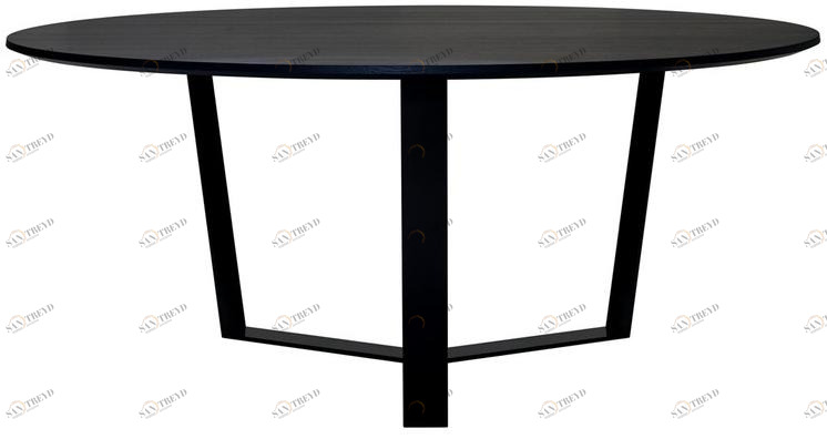 more Деревянный обеденный стол с ленивой сьюзан Pero sun-id-1494946