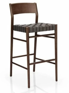 JMS Барный стул из массива дерева Leonor M929 tw