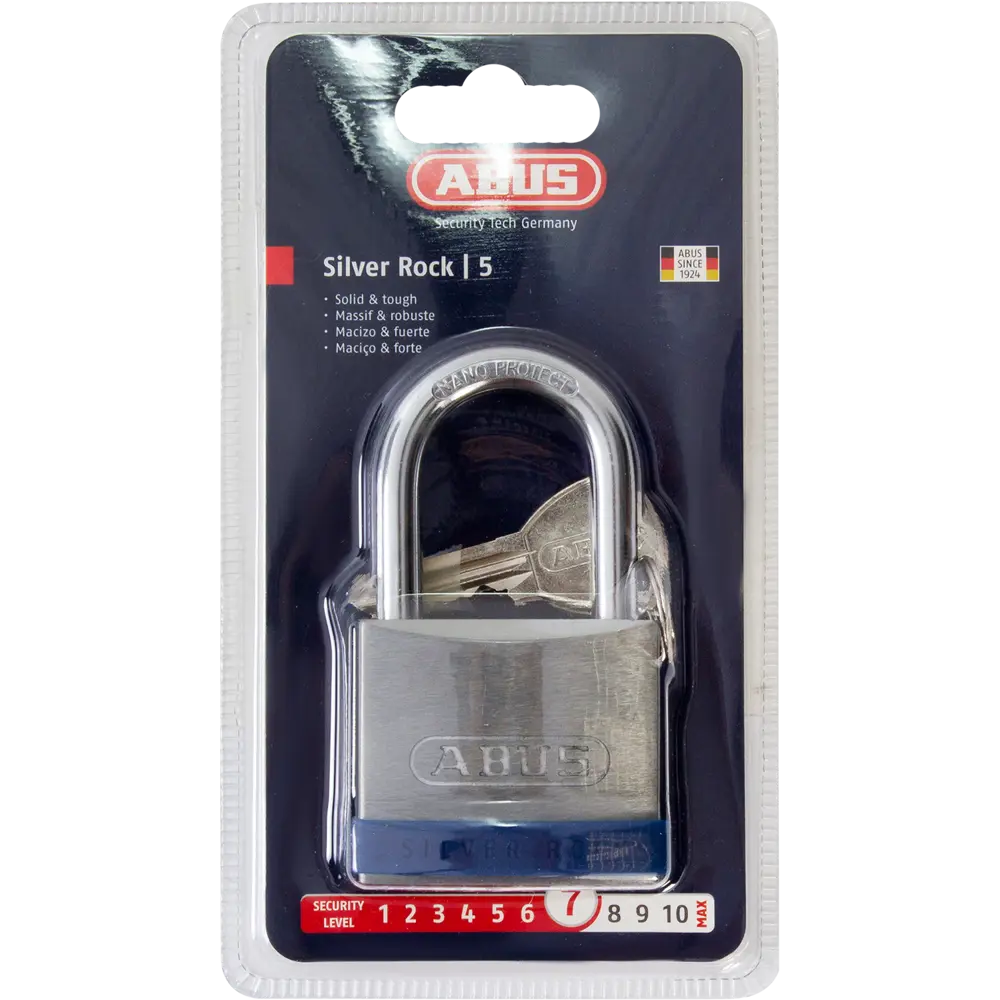 Замок навесной Abus 5/50 W/Bumper 50 мм, сплав алюминия 82379472 STLM-2165302  - Вид №3