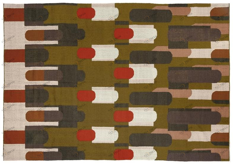 Élitis Ковер из шерсти с рисунком sun-id-1444990