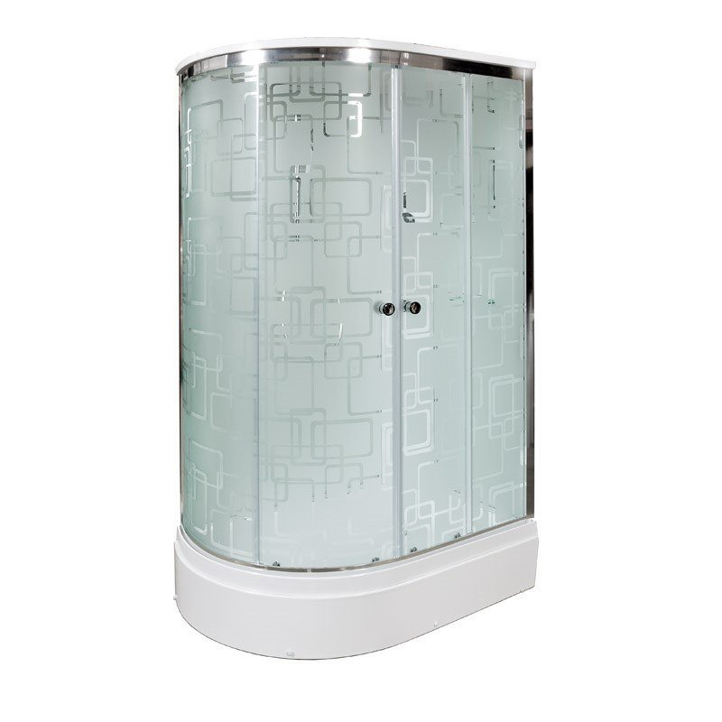 L 902 L N без крыши Душевая кабина DETO Серия L ЕМ2712 R с электрикой (эл.) - Вид №16