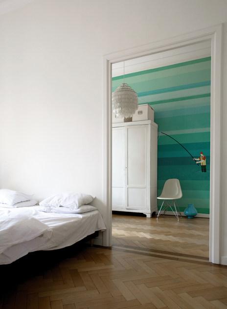 Wall&decò Полосатые обои Contemporary wallpaper 2012 sun-id-1485219 - Вид №1