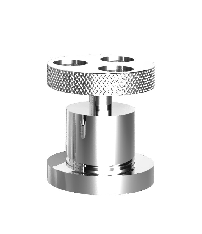 38510 Смеситель для установки в колоду с традиционным картриджем. Bongio Bowling