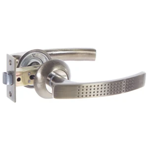 Комплект дверных ручек Фабрика замков 11L 100, цвет античная бронза