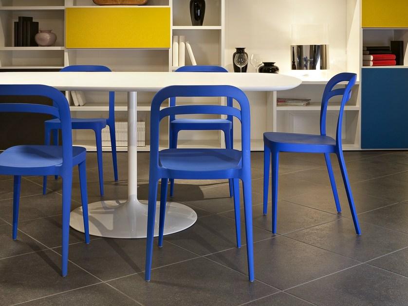 ALMA DESIGN Штабелируемый стул из полипропилена sun-id-1428646 - Вид №15