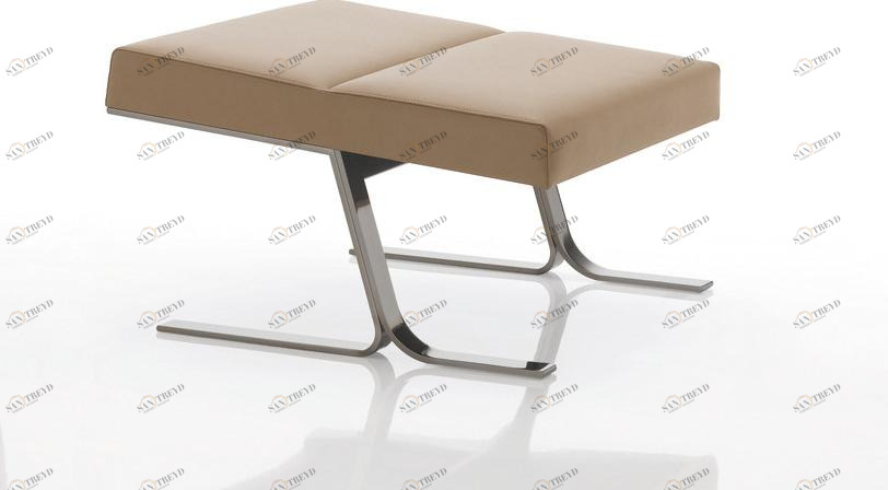 Billiani Стул из мягкой кожи Inka steel sun-id-1395128