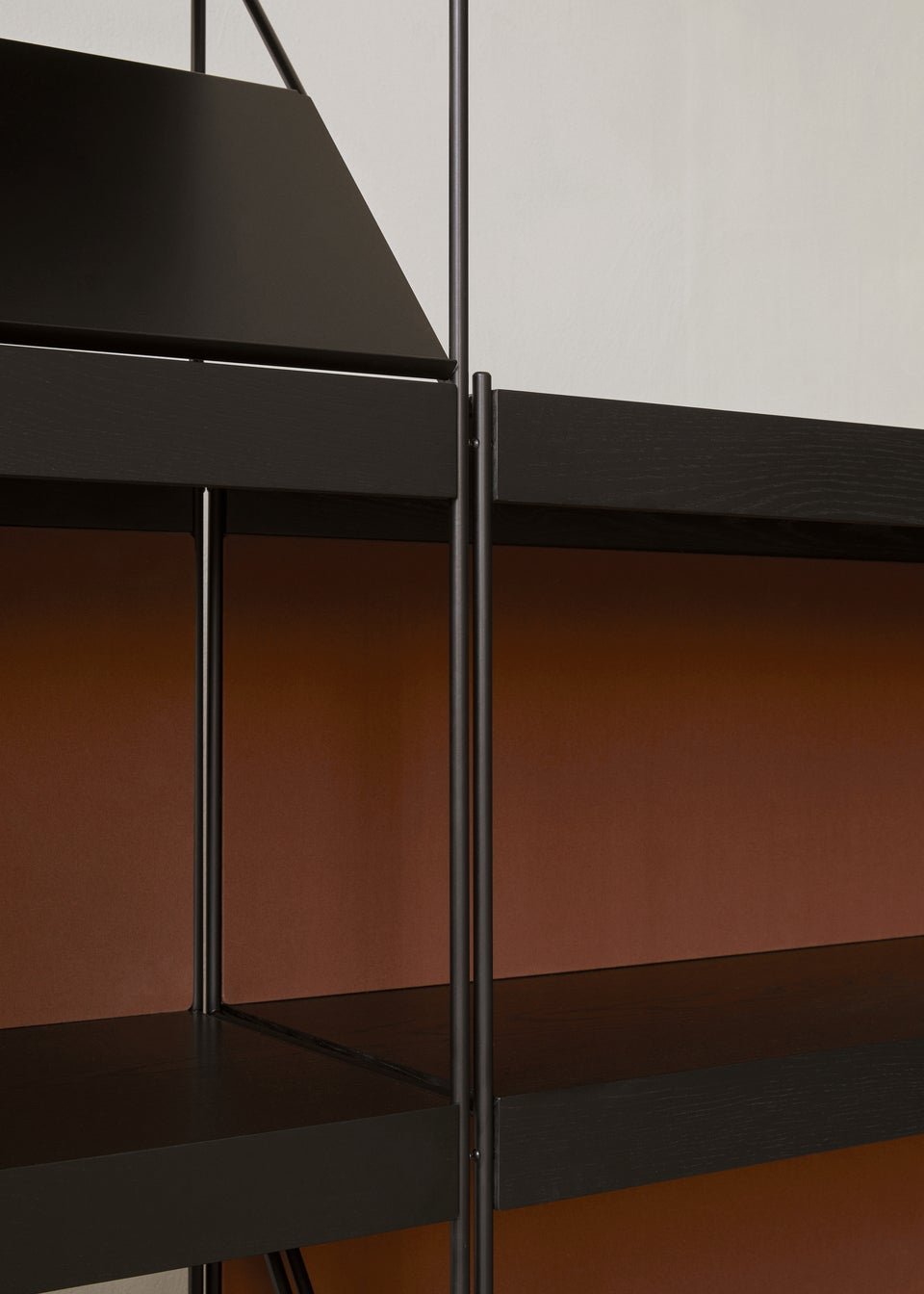 5709262068029 Zet Storage System, 60 дюймов, задняя панель и полка для журналов LuceLight  - Вид №5