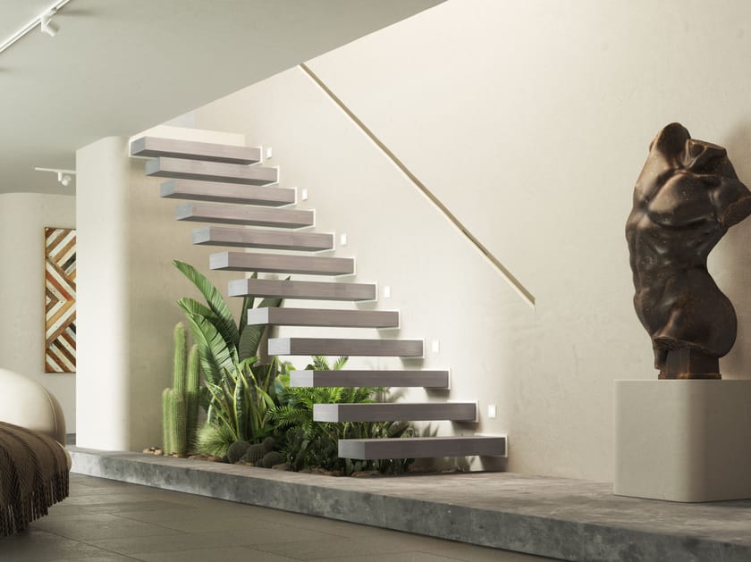 Модульная консольная лестница из бука Scrigno CLOUD ARCH-00064215