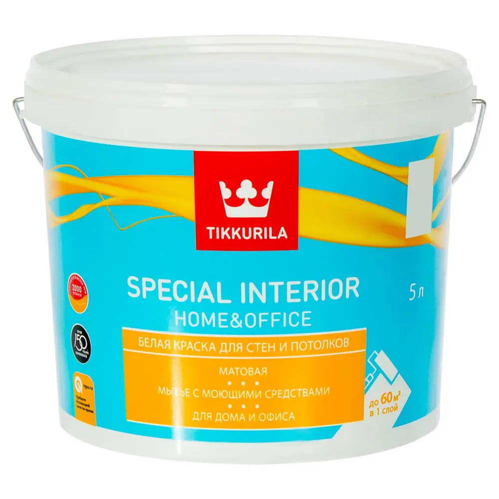 Краска Tikkurila Special Home&Office база A 5 л STLM-2130177