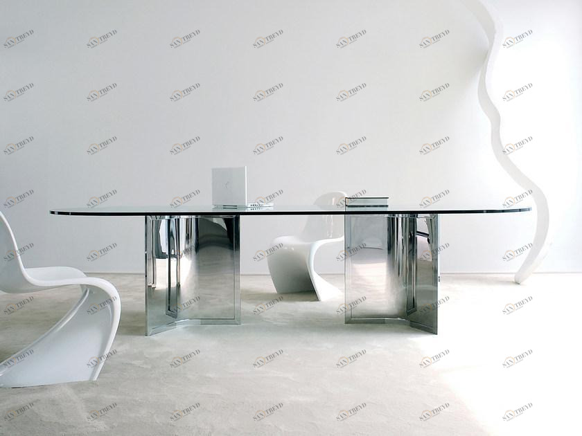 Gallotti&Radice Овальный хрустальный стол Raj sun-id-1378852