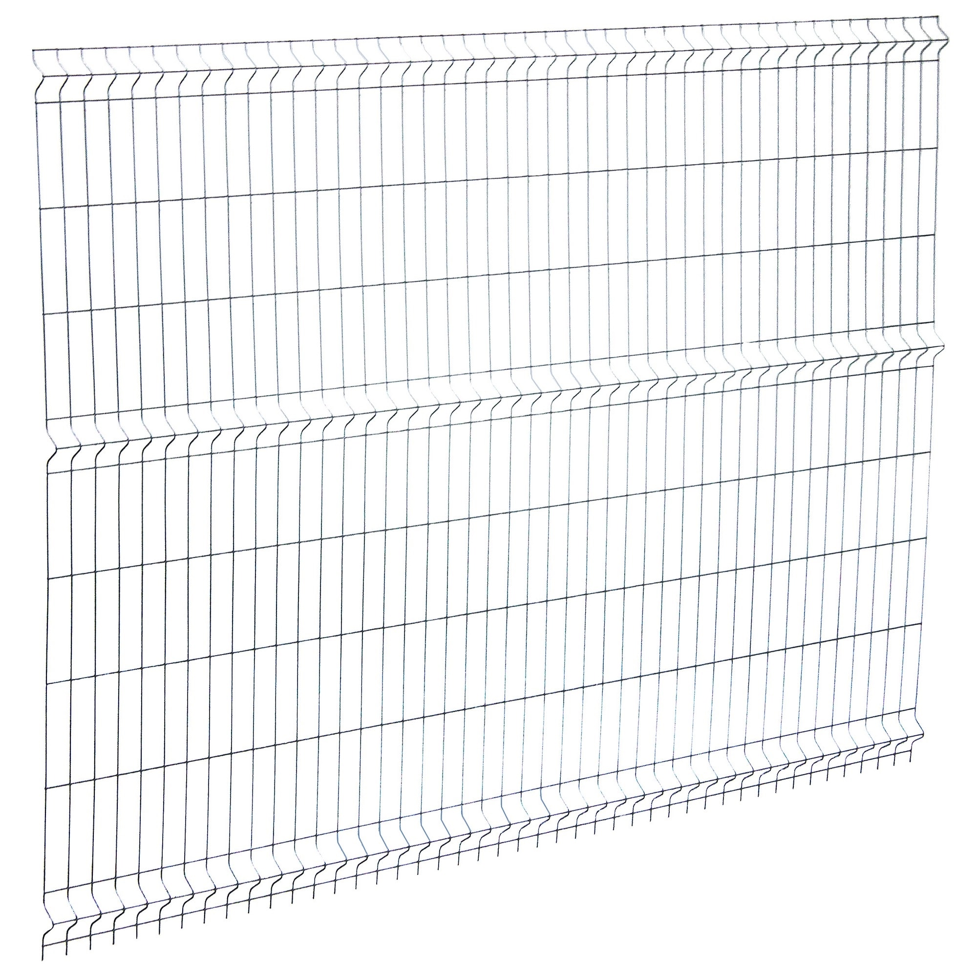 13012035 3D панель Light для забора 1.73х2.5 м оцинкованная сталь Santreyd 