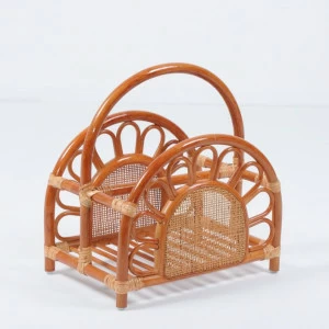 Газетница из ротанга коричневая "Коньяк" 17/11 VINOTTI  00-3885427 Коричневый