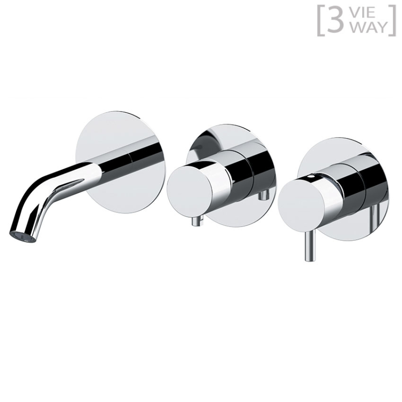 TK700D3P Смеситель для ванны DANIEL RUBINETTERIE Tokyo - Вид №1