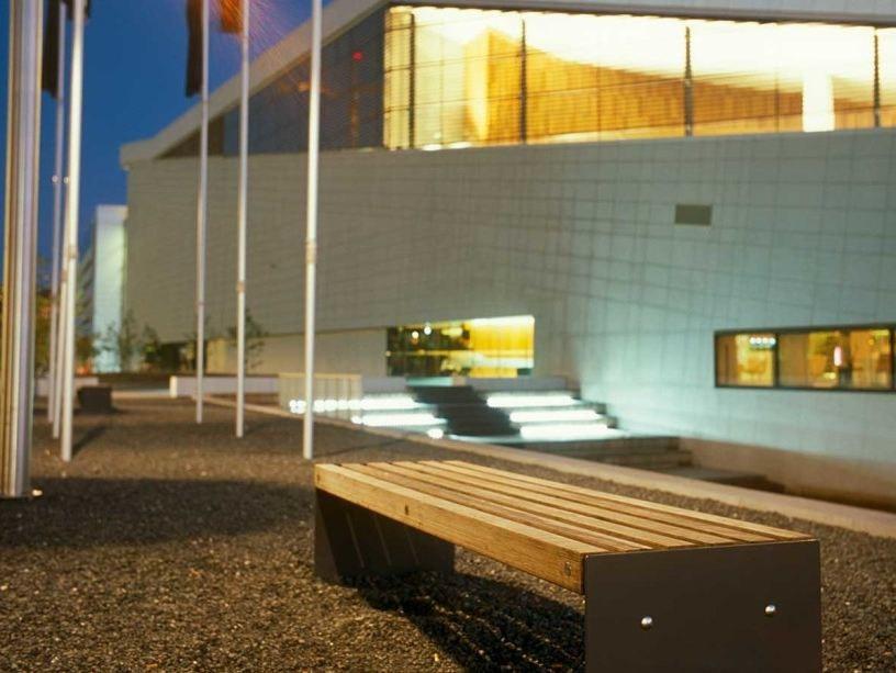 VESTRE Модульная скамья из стали и дерева со встроенным освещением Via sun-id-1499371 - Вид №3