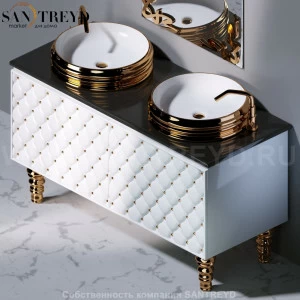 Тумба C291M CLASS с белым фасадом