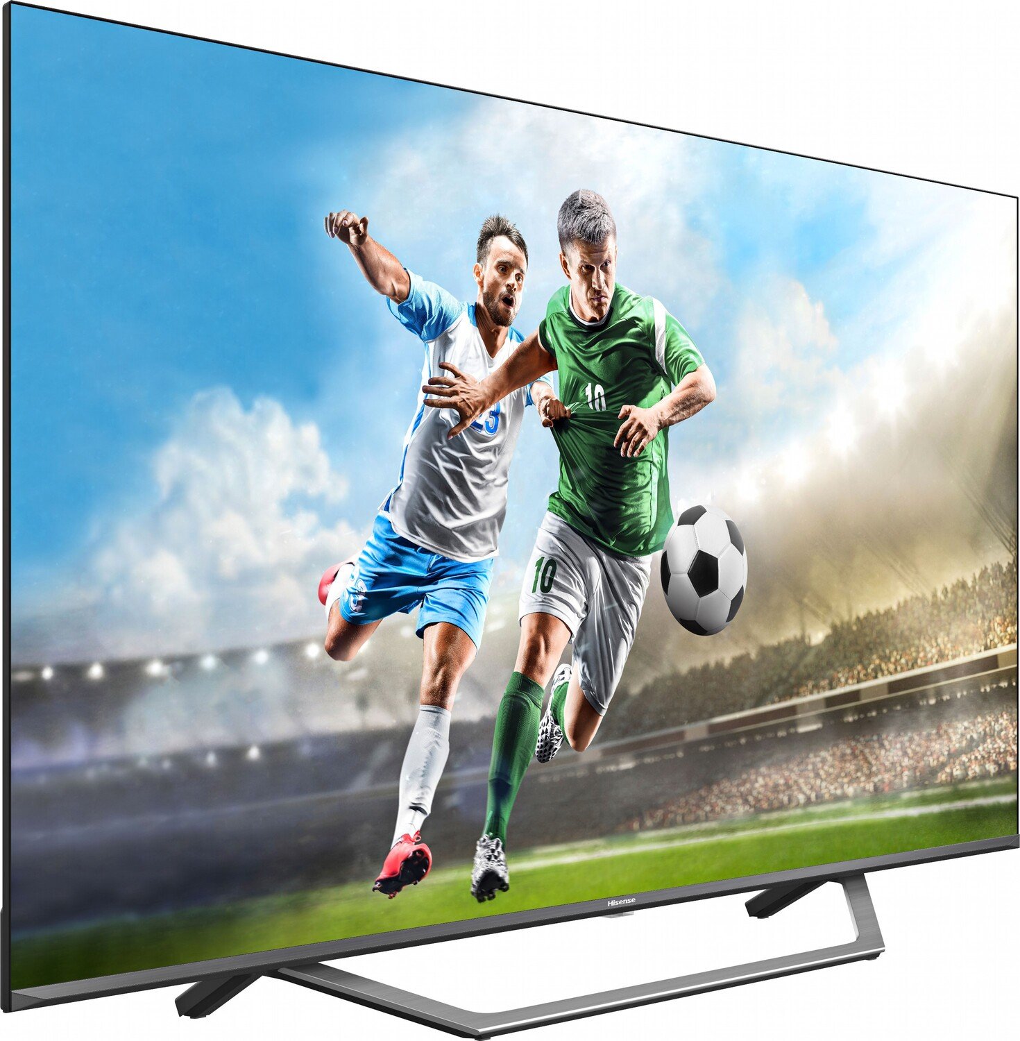 43A7500F 43”, ultra hd, smart tv (ос vidaa u4.0), wi-fi, pci 2000, dvb-t2/t/c/s2/s, hdr 10, bluetooth, 2х7w, ci+(1.4), 4hdmi, 2usb, black Hisense Hisense A7500F  - Вид №1