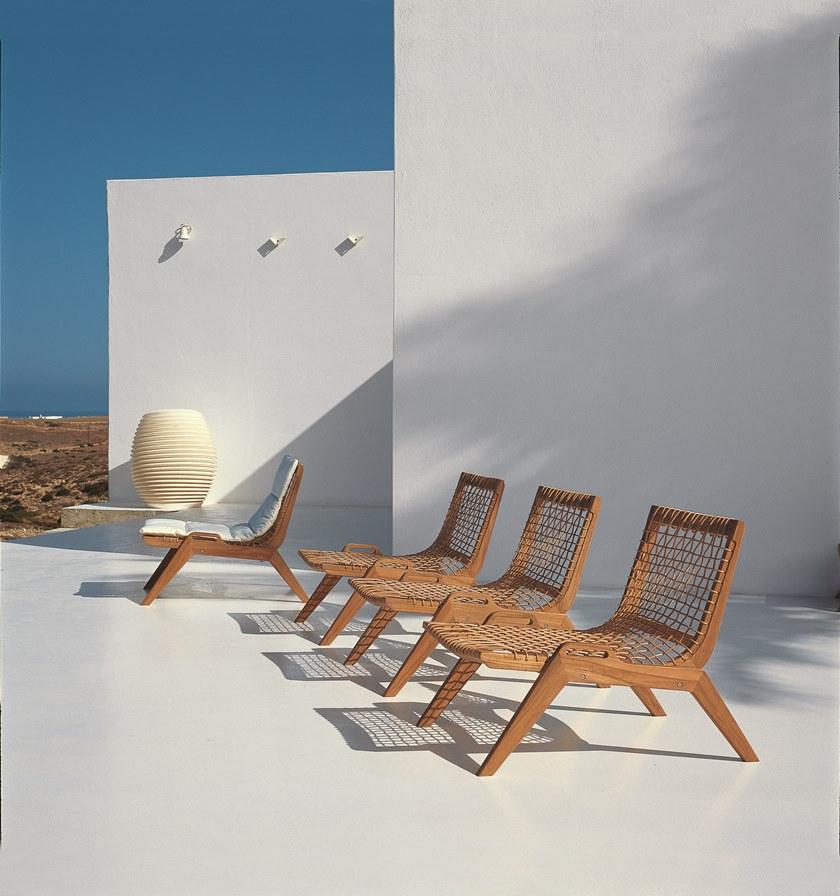 Unopiù Садовое кресло из тика Synthesis sun-id-1471637 - Вид №1